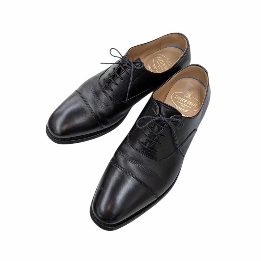 SCOTCH GRAIN スコッチグレイン 革靴 ビジネスシューズ 2726 SHINE OR RAIN ブラック系 US7.5 UK7 EU41 25.5cm G00710 7,326円