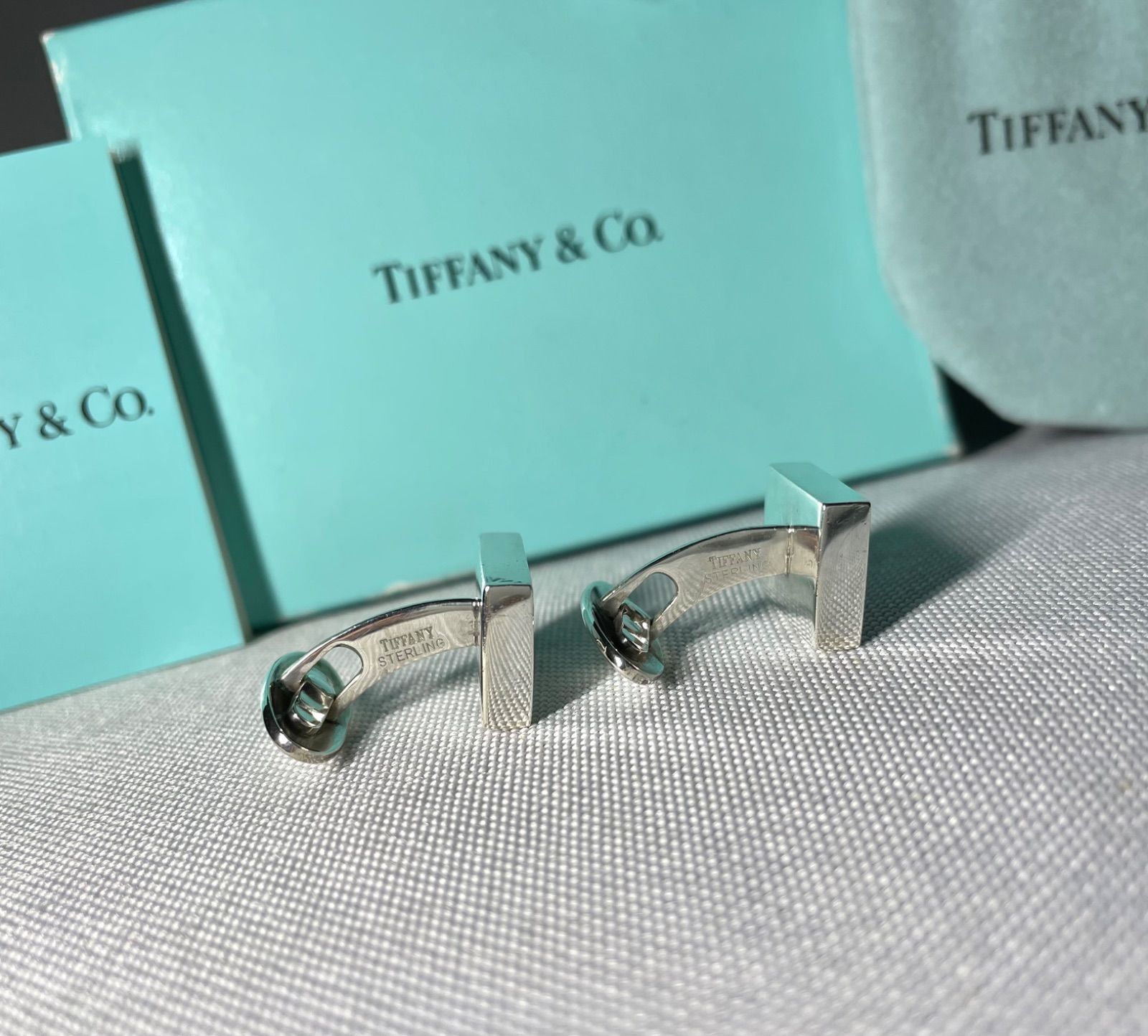 希少 廃盤 Tiffany ティファニー 鏡面スターリングシルバー