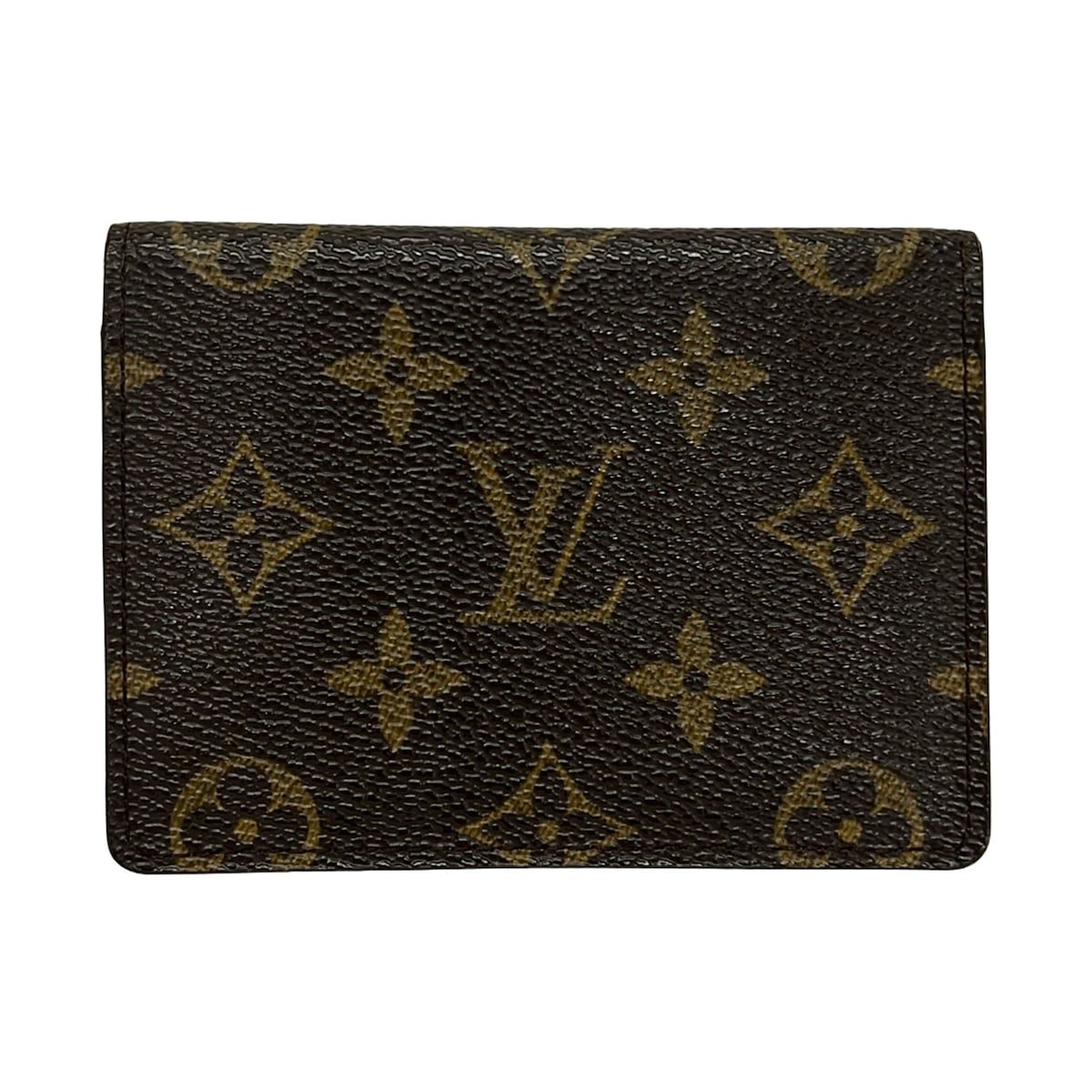 LOUIS VUITTON(ルイヴィトン) パスケース モノグラム美品 ポルト 2カルト・ヴェルティカル M60533
