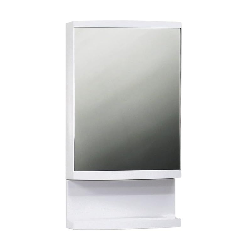 東プレ ミラーキャビネット収納 縦59.8×横32×奥行10.5cm ホワイト T-3260(下棚付き) 9,285円
