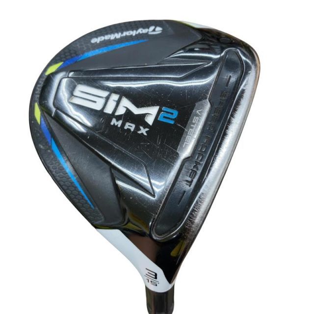 【中古】 テーラーメイド SIM2 MAX 3W フェアウェイウッド FW TENSEI BLUE TM50(SIM2 FW) (フレックスS) メンズ 男性用 右利き 右用 Cランク ゴルフクラブ