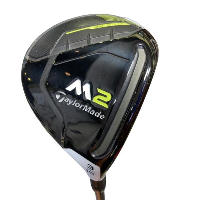 【中古】 テーラーメイド M2(2017) 3W USA フェアウェイウッド FW REAX 65(M2 2017FW) (フレックスS) メンズ 男性用 右利き 右用 Cランク ゴルフクラブ