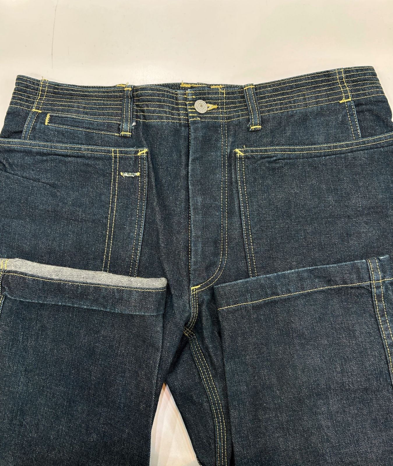 SASSAFRAS (L) フォールリーフ デニムパンツ ササフラス K9-10