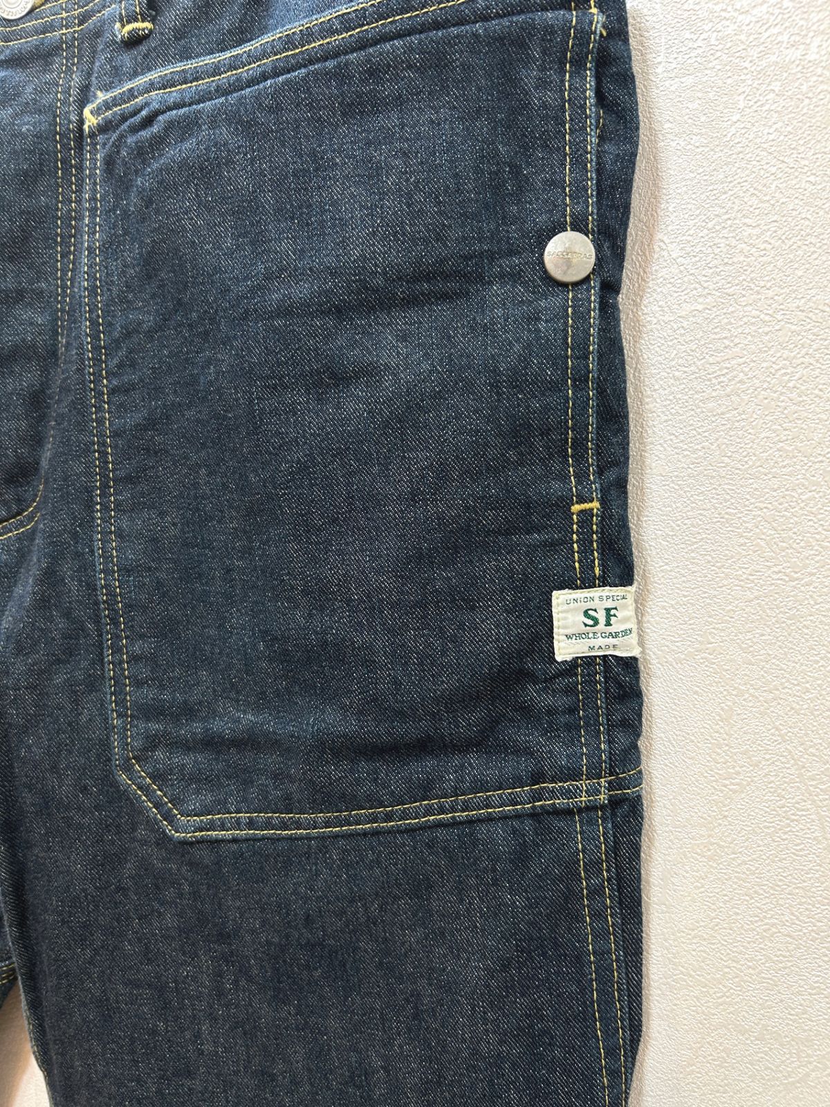 SASSAFRAS (L) フォールリーフ デニムパンツ ササフラス K9-10