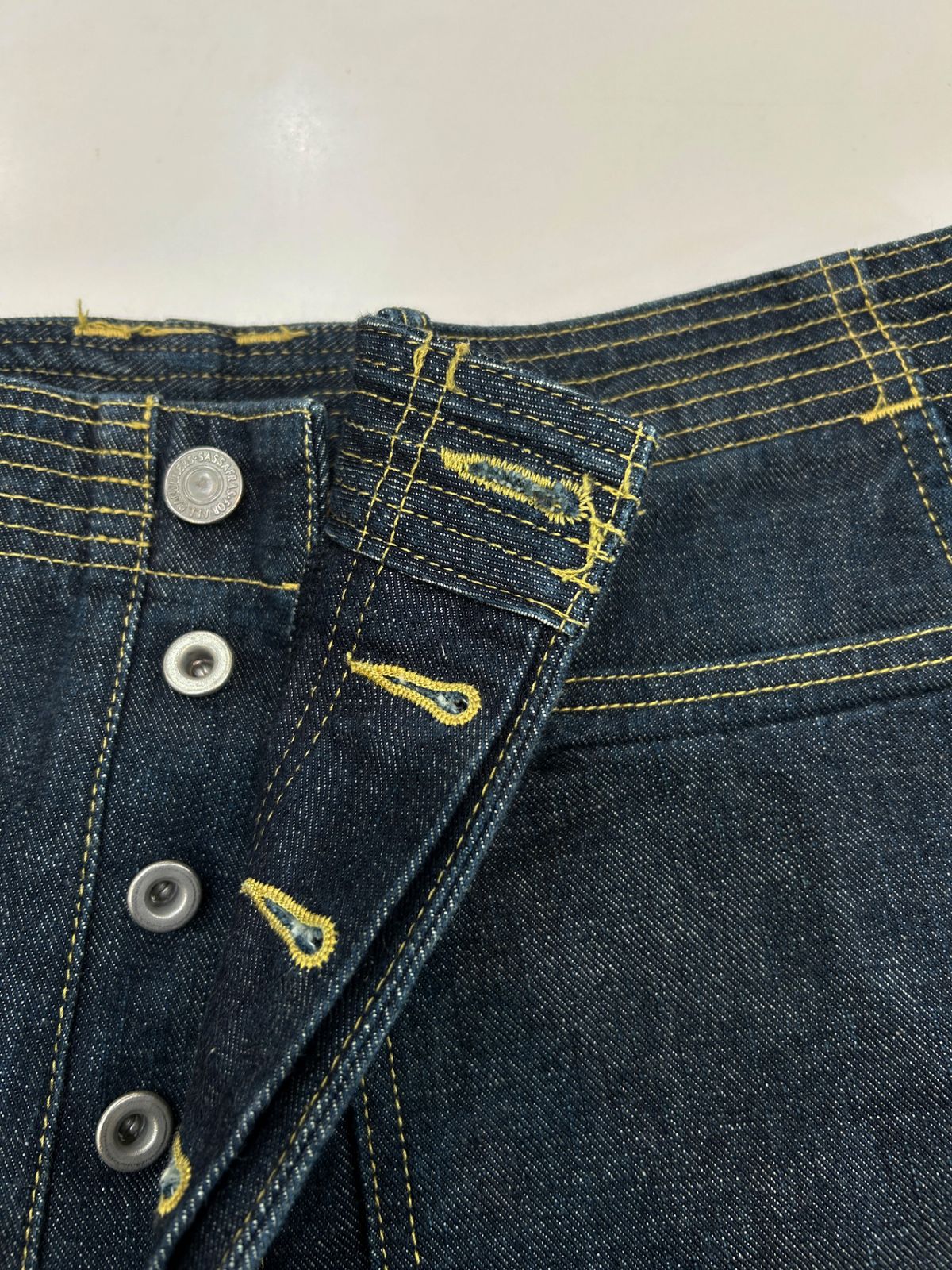 SASSAFRAS (L) フォールリーフ デニムパンツ ササフラス K9-10