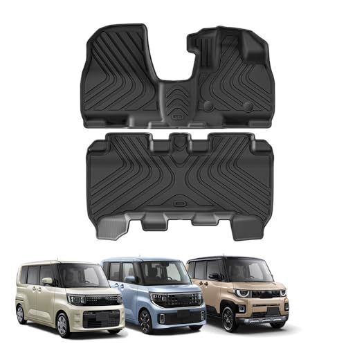 【2025新型 】 FOR 新型 ルークス 新型 デリカミニ 新型 ekスペース (2025年10月?現行) 3D立体フロアマット 取付簡単 防水 滑り止め 汚れ防止 TPE素材 カスタマイズパーツ 車種専用設計 保護アクセサリー デリカミニ 77c53896