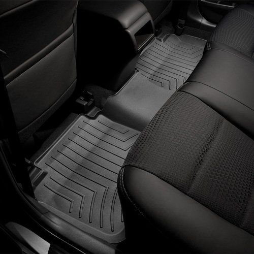 H★フロアマット フロアライナー WeatherTech 正規品 日産 エクストレイル T32型 2013年式以降現行 2列目 ブラック 5b32bba5