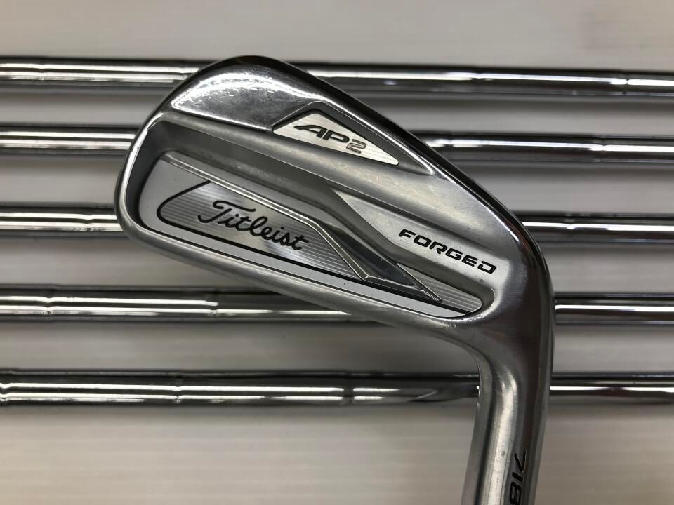 タイトリスト　【訳あり】AP 2 718　AMT TOUR WHITE　S200フレックス　アイアンセット　中古　ゴルフドゥ！厚木店【最短即日発送】