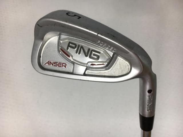 返品OK 【中古ゴルフクラブ】(8本セット)ピン アンサー (ANSER) アイアン 2010 NSプロ 1050GH 3～9.P