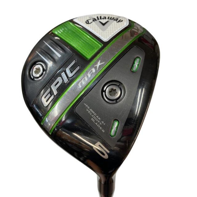 【中古】 キャロウェイ EPIC MAX 5W フェアウェイウッド FW Diamana 40 for CW(2021 EPIC FW) (フレックスS) メンズ 男性用 右利き 右用 Cランク ゴルフクラブ