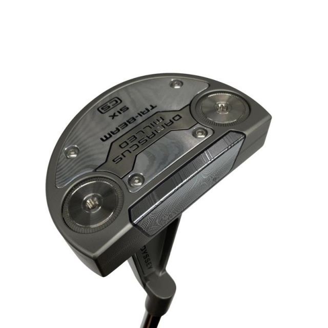 中古】 オデッセイ DAMASCUS MILLED TRI-BEAM SIX CS(カスタム) パター