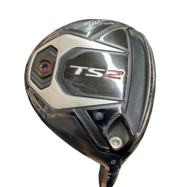 【中古】 タイトリスト TS2 18° フェアウェイウッド FW 純正特注シャフト (フレックスS) メンズ 男性用 右利き 右用 Cランク ゴルフクラブ 11,779円