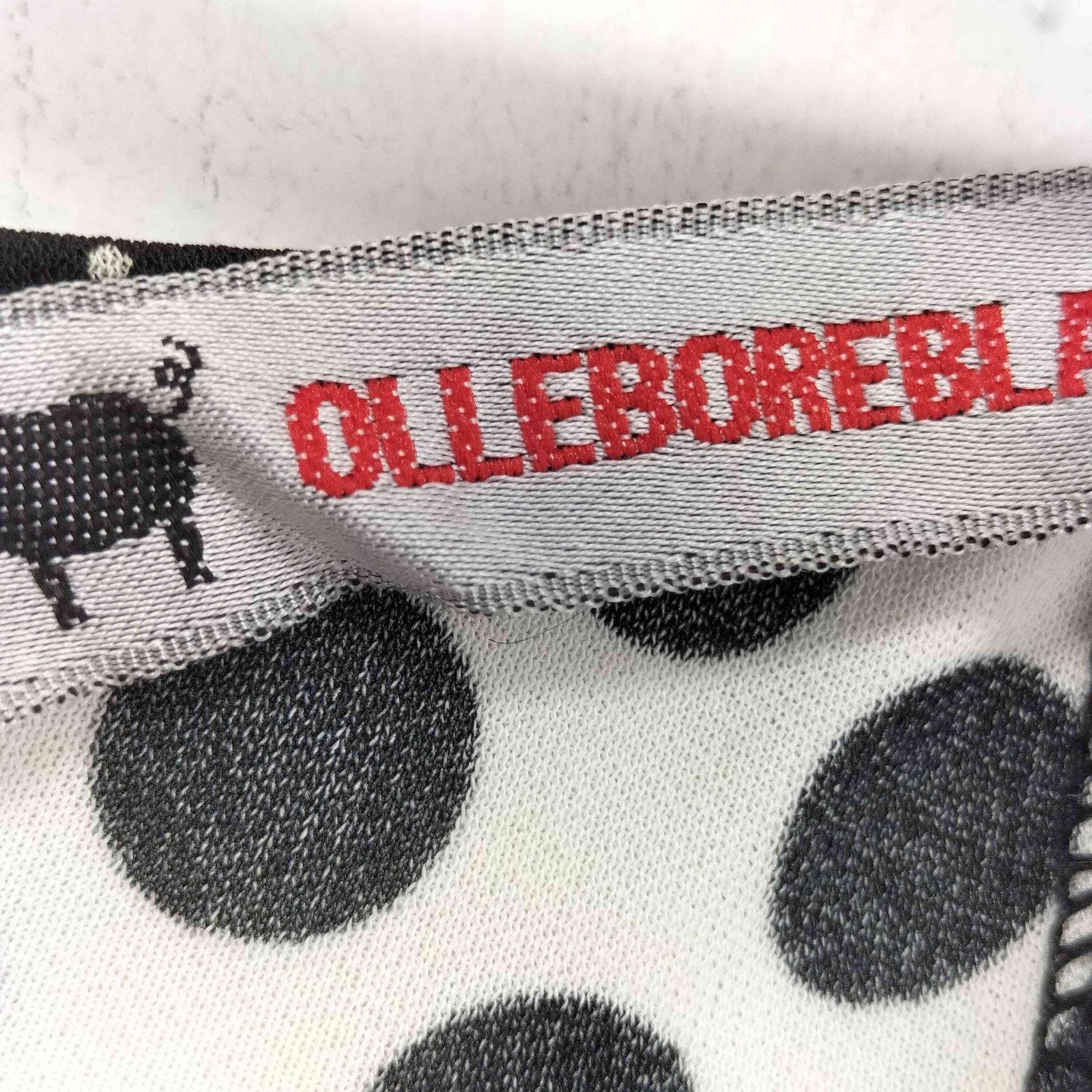 アルベロベロ OLLEBOREBLA ワンポイントパッチ付きドット切替