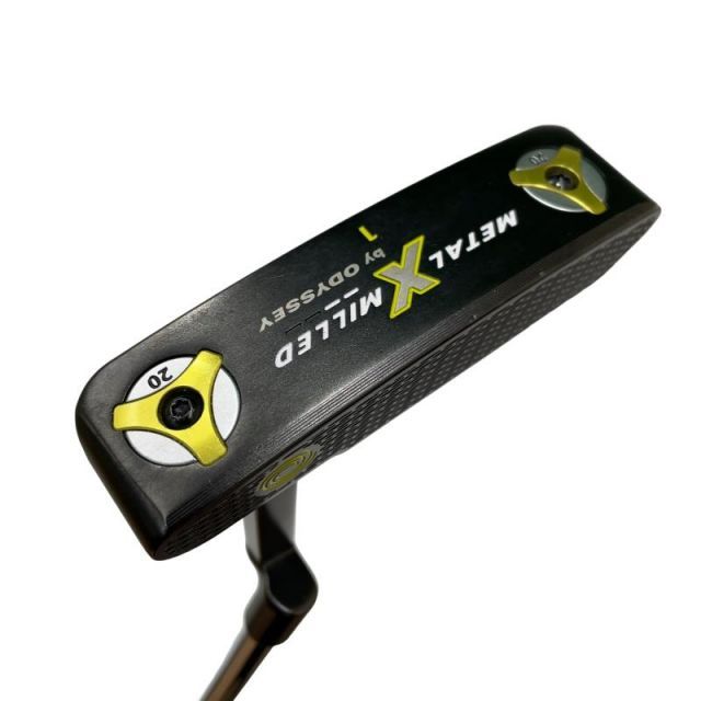 【中古】 オデッセイ METAL-X MILLED #1W 34インチ パター PT スチール (フレックスその他) メンズ 男性用 右利き 右用 Cランク ゴルフクラブ
