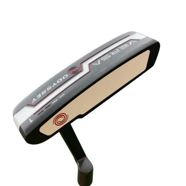 【中古】 オデッセイ VERSA #1 ブラック 34インチ パター PT スチール (フレックスその他) メンズ 男性用 右利き 右用 Bランク ゴルフクラブ