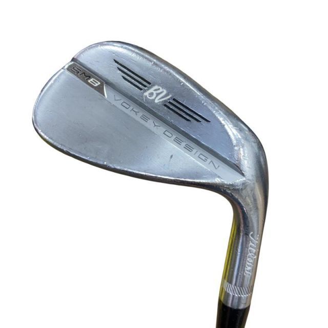 【中古】 タイトリスト VOKEY SPIN MILLED SM8 ツアークロム 52°/12°F ウェッジ WG NS PRO 950GH neo (フレックスS) メンズ 男性用 右利き 右用 Cランク ゴルフクラブ