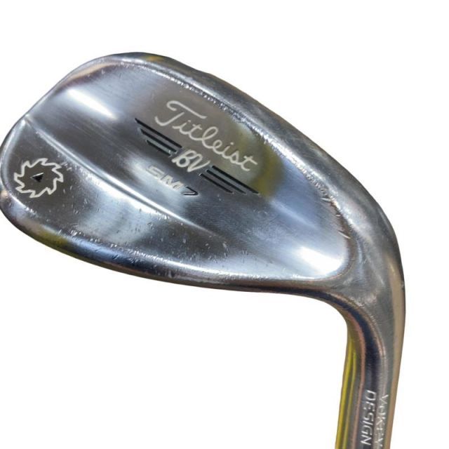 【中古】 タイトリスト VOKEY SPIN MILLED SM7 ツアークロム 58°/14°K ウェッジ WG NS PRO 950GH (フレックスS) メンズ 男性用 右利き 右用 Dランク ゴルフクラブ