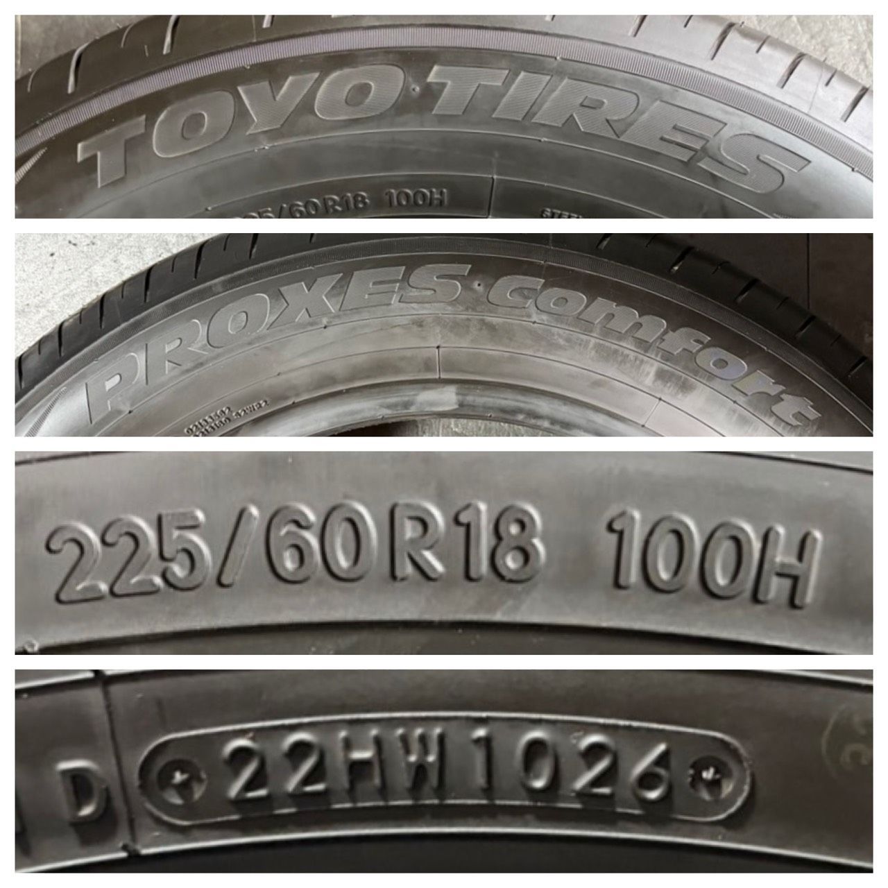 2026年製 約9.9分山 トーヨータイヤ TOYO TIRES プロクセス PROXES