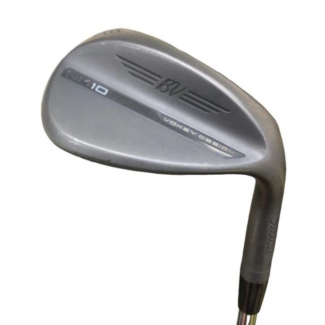 【中古】 タイトリスト VOKEY SPIN MILLED SM10 ジェットブラック 58°/12°D ウェッジ WG NS PRO 950GH neo (フレックスS) メンズ 男性用 右利き 右用 Cランク ゴルフクラブ