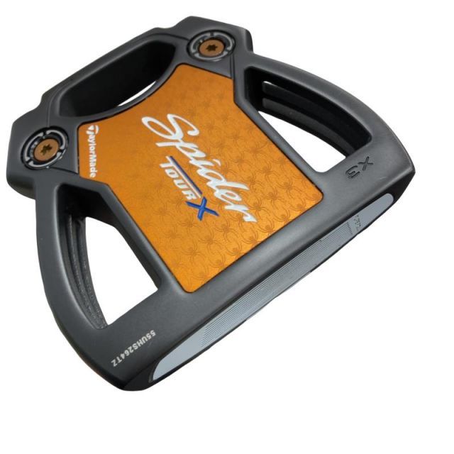 【中古】 テーラーメイド Spider TOUR X X3 BLACK 34インチ パター PT スチール (フレックスその他) メンズ 男性用 右利き 右用 Bランク ゴルフクラブ