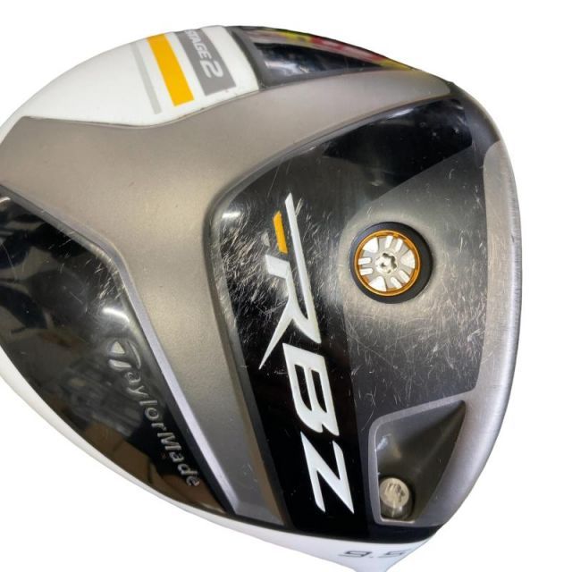 【中古】 テーラーメイド RBZ STAGE 2 9.5° ドライバー DR TM1-213(ドライバー) (フレックスS) メンズ 男性用 右利き 右用 Cランク ゴルフクラブ