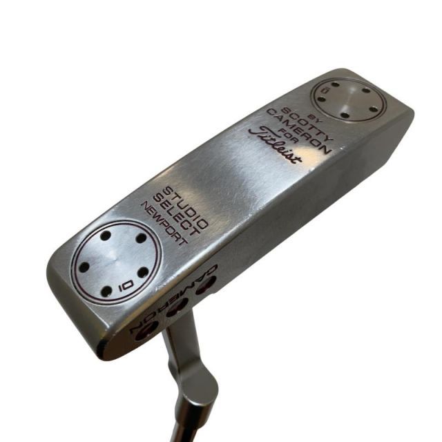 【中古】 タイトリスト SCOTTY CAMERON STUDIO SELECT NEWPORT 35インチ(10g) パター PT スチール (フレックスその他) メンズ 男性用 右利き 右用 Dランク ゴルフクラブ 15,289円