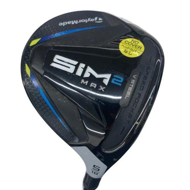 【中古】 テーラーメイド SIM2 MAX 5W フェアウェイウッド FW TENSEI BLUE TM50(SIM2 FW) (フレックスSR) メンズ 男性用 右利き 右用 Cランク ゴルフクラブ