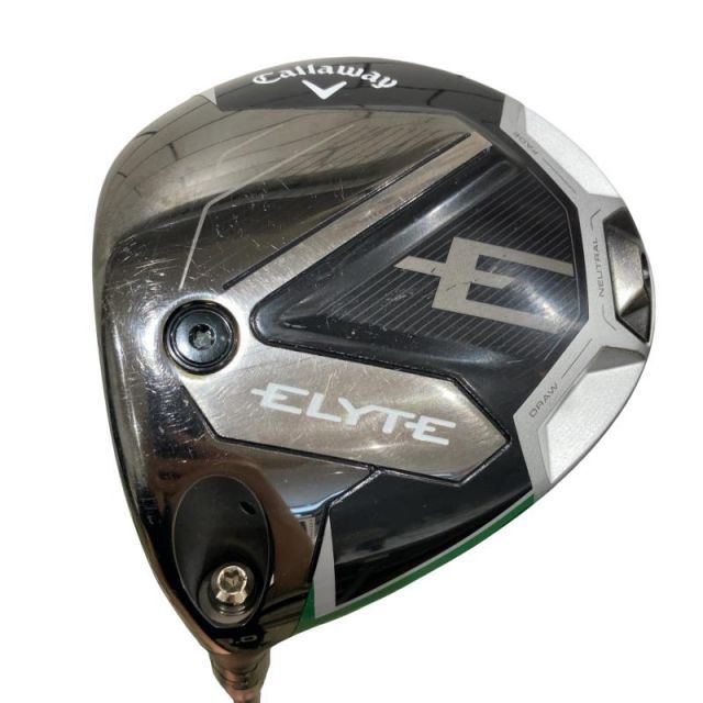 【中古】 キャロウェイ ELYTE 9° レフティ ドライバー DR VENTUS GREEN 50 for CW(ELYTE DR) (フレックスS) メンズ 男性用 左利き レフティ 左用 Cランク ゴルフクラブ