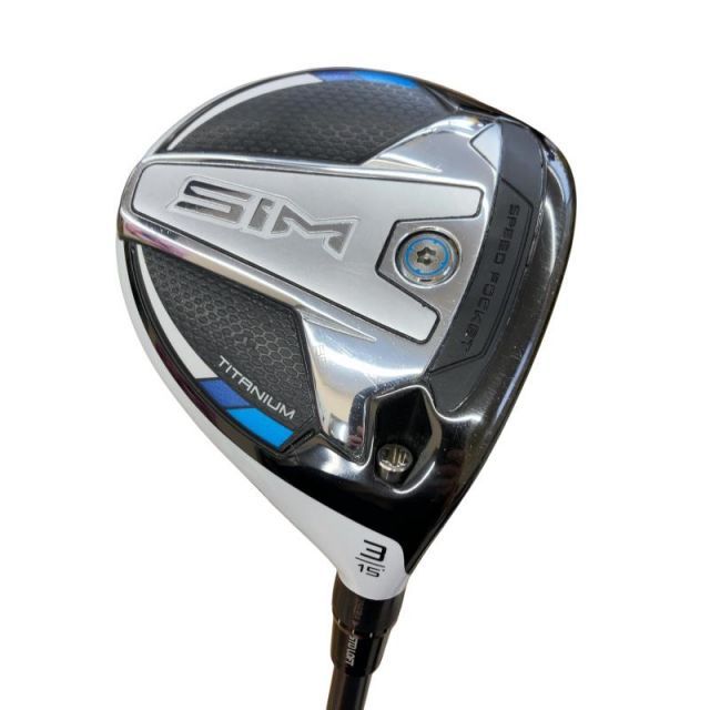【中古】 テーラーメイド SIM 3W フェアウェイウッド FW TENSEI SILVER TM50(FW) (フレックスS) メンズ 男性用 右利き 右用 Cランク ゴルフクラブ 17,166円