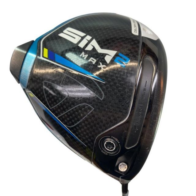 【中古】 テーラーメイド SIM2 MAX 9° ドライバー DR リシャフト (フレックスその他) メンズ 男性用 右利き 右用 Cランク ゴルフクラブ
