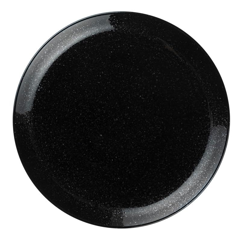 【新品】 【】YAMATSU STANDARD 黒中華 26cm皿・3枚セット 黒 大皿 平皿 食洗機 電子レンジ対応 耐熱 日本製