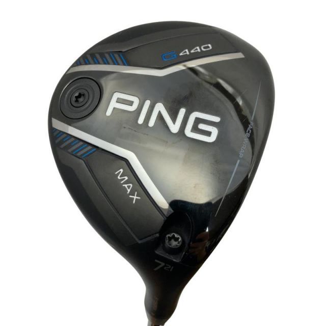 【中古】 ピン G440 MAX 7W フェアウェイウッド FW PING TOUR 2.0 CHROME 75(FW) (フレックスS) メンズ 男性用 右利き 右用 Cランク ゴルフクラブ