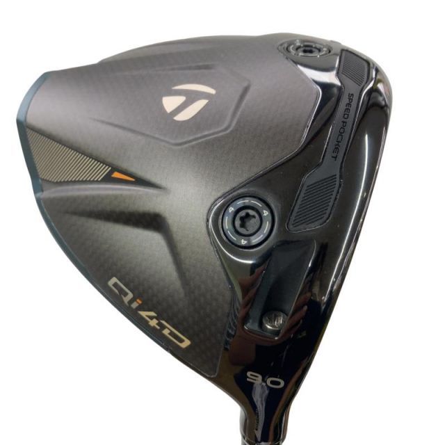 【中古】 テーラーメイド Qi4D 9° ドライバー DR REAX HR50(Qi4D DR) (フレックスSR) メンズ 男性用 右利き 右用 Bランク ゴルフクラブ
