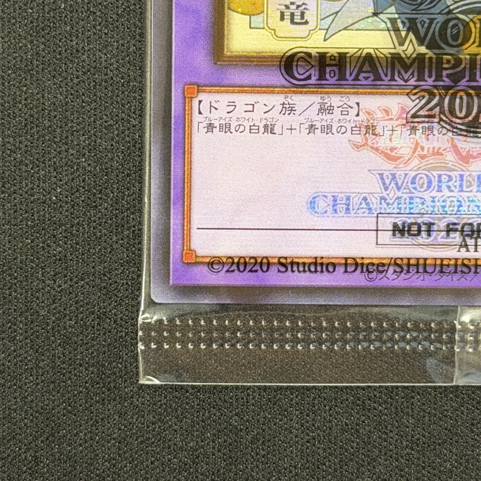 遊戯王 未開封 WCS2026 封筒 青眼の究極竜 融合 浮世絵 シークレット