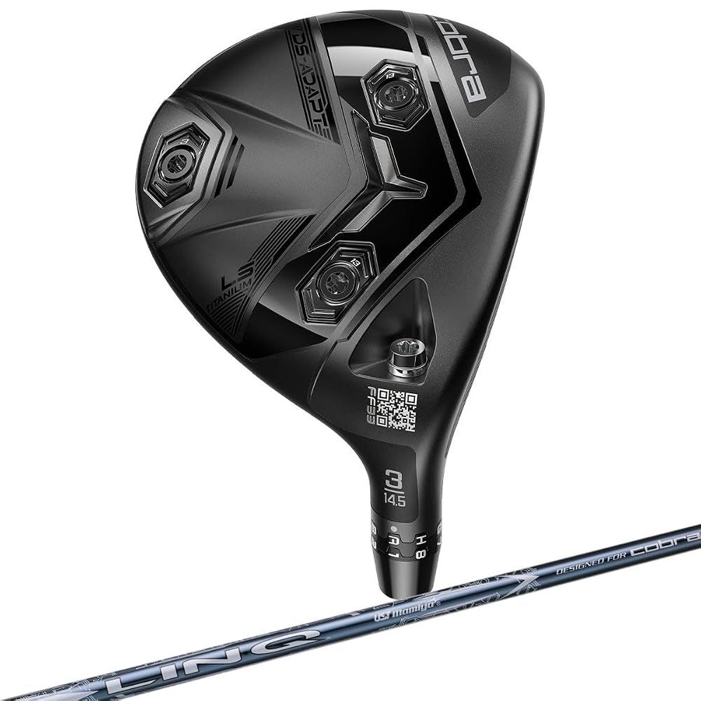 〔コブラ〕ゴルフクラブ フェアウェイウッド メンズ DS-ADAPT LS TITANIUM Fairway シャフト LIN-Q for COBRA DS ADAPT LS Ti FW LIN-Q-COBRA