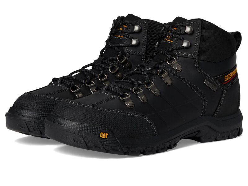 キャタピラー メンズ シューズ ブーツ・レインブーツ Caterpillar Threshold Waterproof Softoe Black ブラック