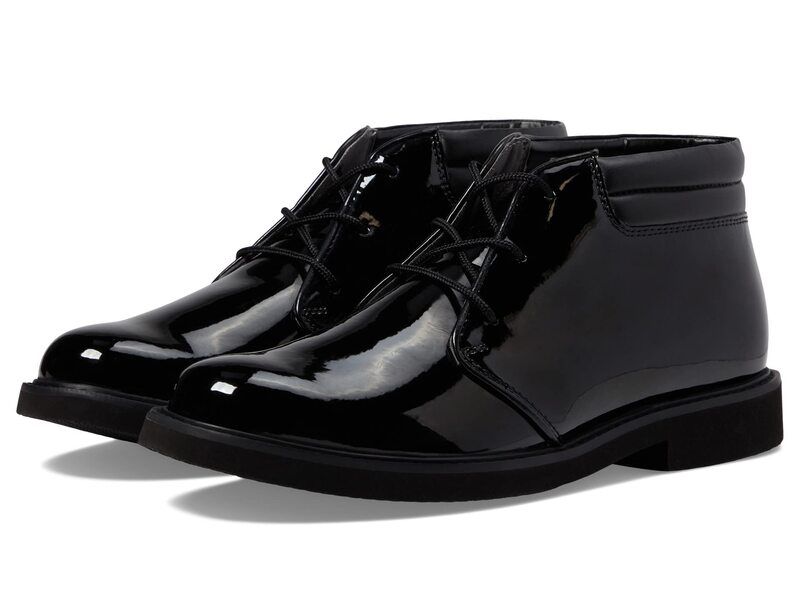 ベイツ メンズ シューズ ブーツ・レインブーツ Bates Footwear Sentinel High Gloss Chukka Black ブラック
