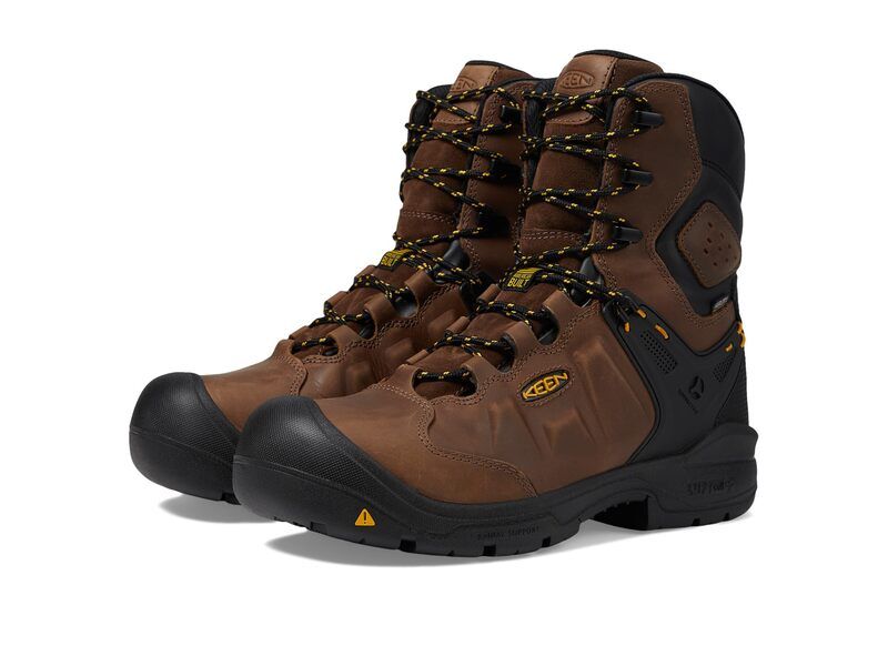 キーン メンズ シューズ ブーツ・レインブーツ Keen Utility Dover 8 Waterproof Carbonfiber Toe Dark EarthBlac 43,680円