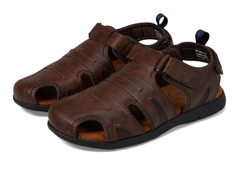 ノンブッシュ メンズ シューズ サンダル Nunn Bush Rio Grande Fisherman Closed Toe Sandal Brown 1 ブラウン