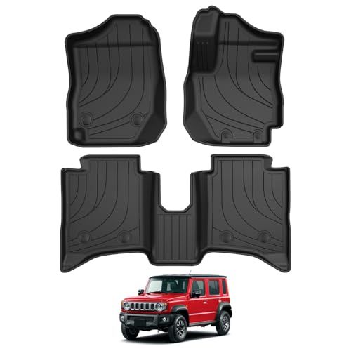 CARVANTA ジムニー ノマド フロアマット 3D JC74W AT車 5ドア TPE 防水 防汚 2025年4月?現行 3PCSAR a5f85332