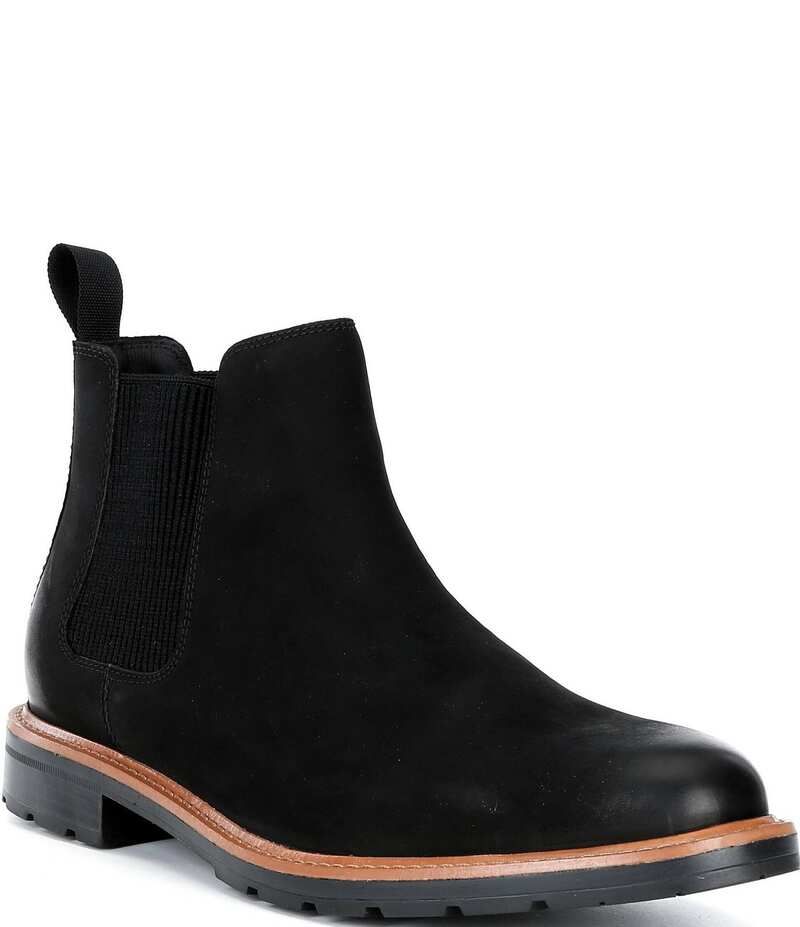 コールハーン メンズ シューズ ブーツ・レインブーツ チェルシーブーツ チェルシー ブーツ Cole Haan Mens Chamberlin Water Resistant Nubuck Chels