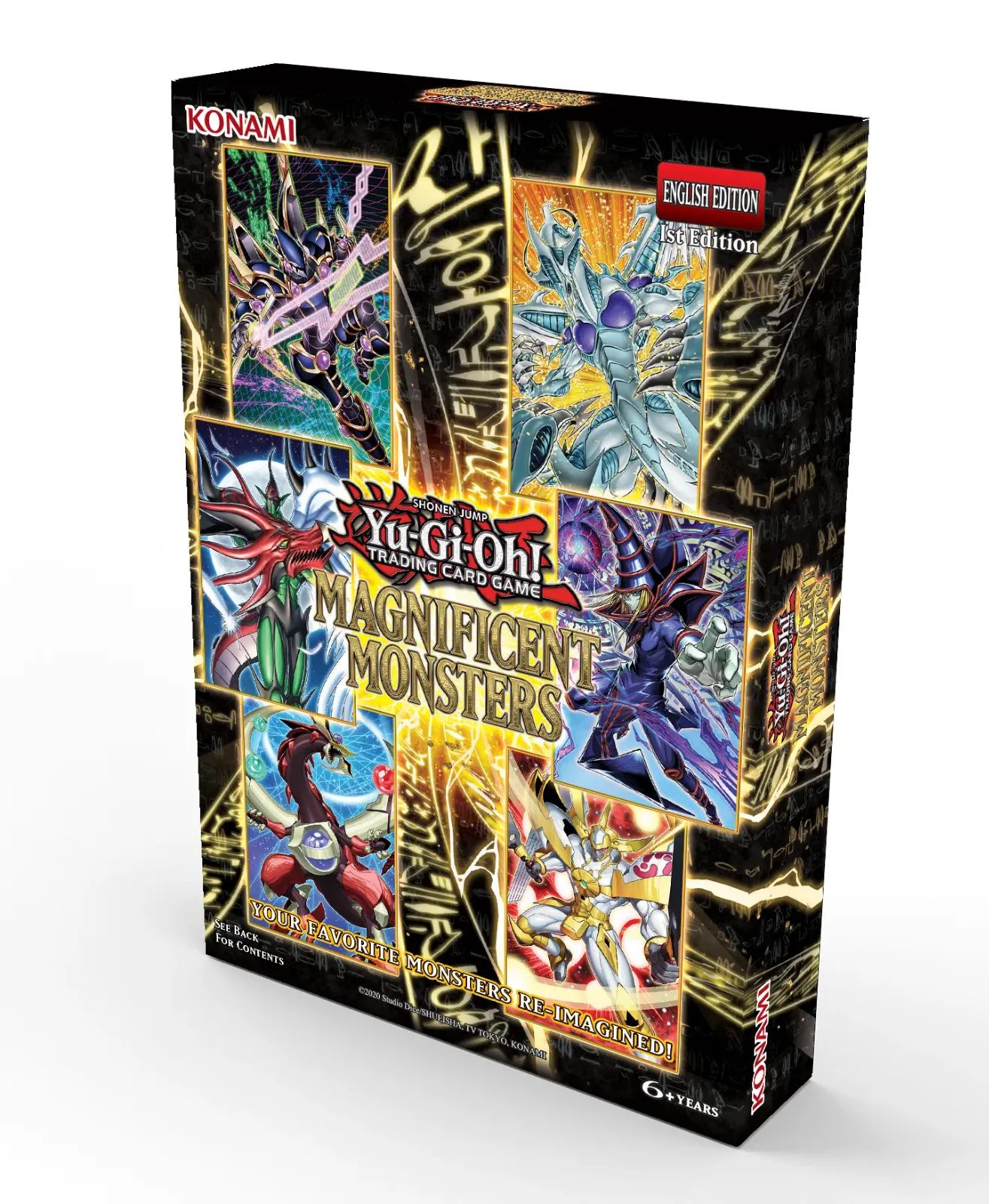 新品未開封/遊戯王/英語版/EU版/マグニフィセント・モンスターズ/Magnificent Monsters/1st Edition/MAMO