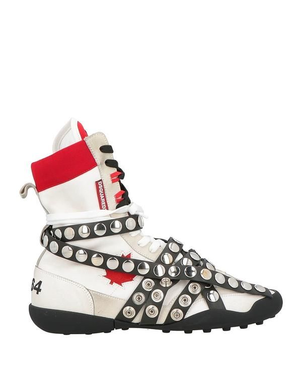 D스퀘어드 남성화 스니커즈 DSQUARED2 스니커즈 오프화이트 오프 화이트