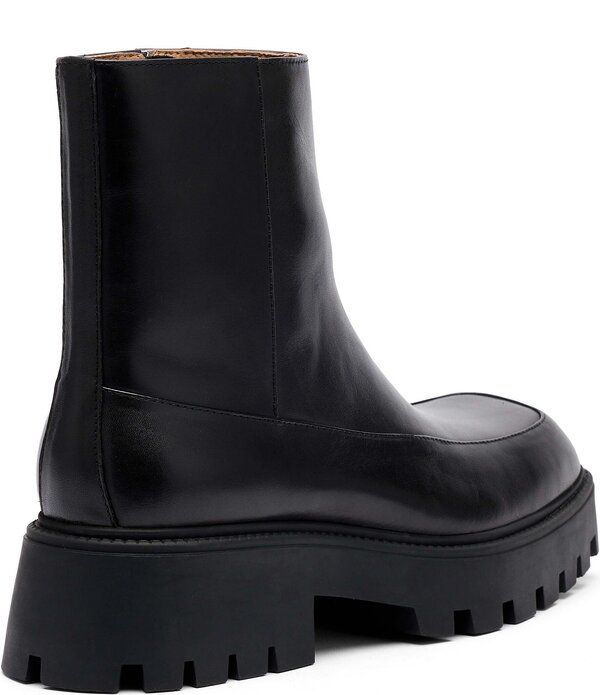 マークノーラン メンズ シューズ ブーツ・レインブーツ レザー Marc Nolan Mens Commander Leather Boots Black ブラック 40,170円