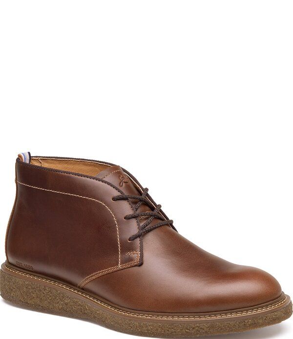 ジョンストンアンドマーフィー メンズ シューズ ブーツ・レインブーツ レザー Johnston Murphy Mens Clint Leather Chukka Boots Mahogany 40,820円