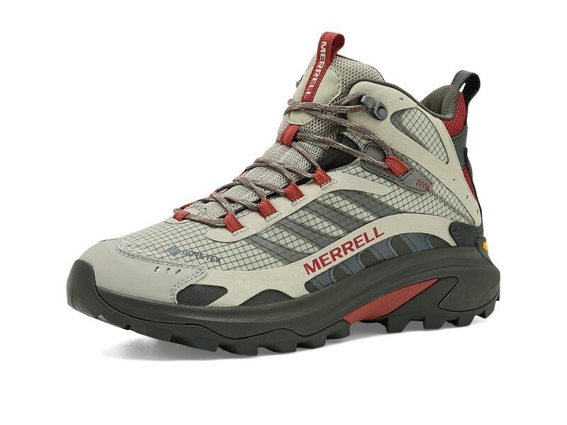 メレル メンズ シューズ ブーツ・レインブーツ Merrell Moab Speed 2 Mid GORETEXR DioriteEmberウエスタンブーツ