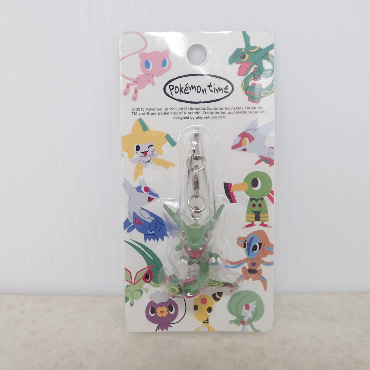 【新品未開封】pokemon time レックウザ ストラップ 未開封 ポケモンセンター ストラップ pokemon time レックウザ