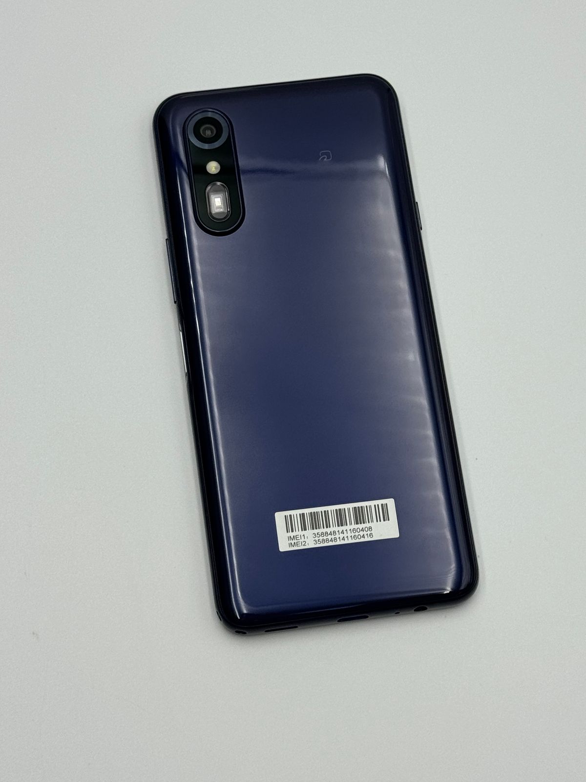 FCNT らくらくスマートフォン Lite MR01 ディープブルー らくらく