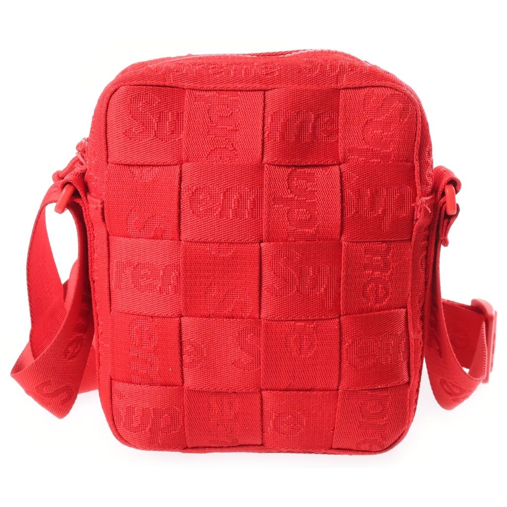 SUPREME (シュプリーム) 23SS Woven Shoulder Bag ショルダーバッグ レッド