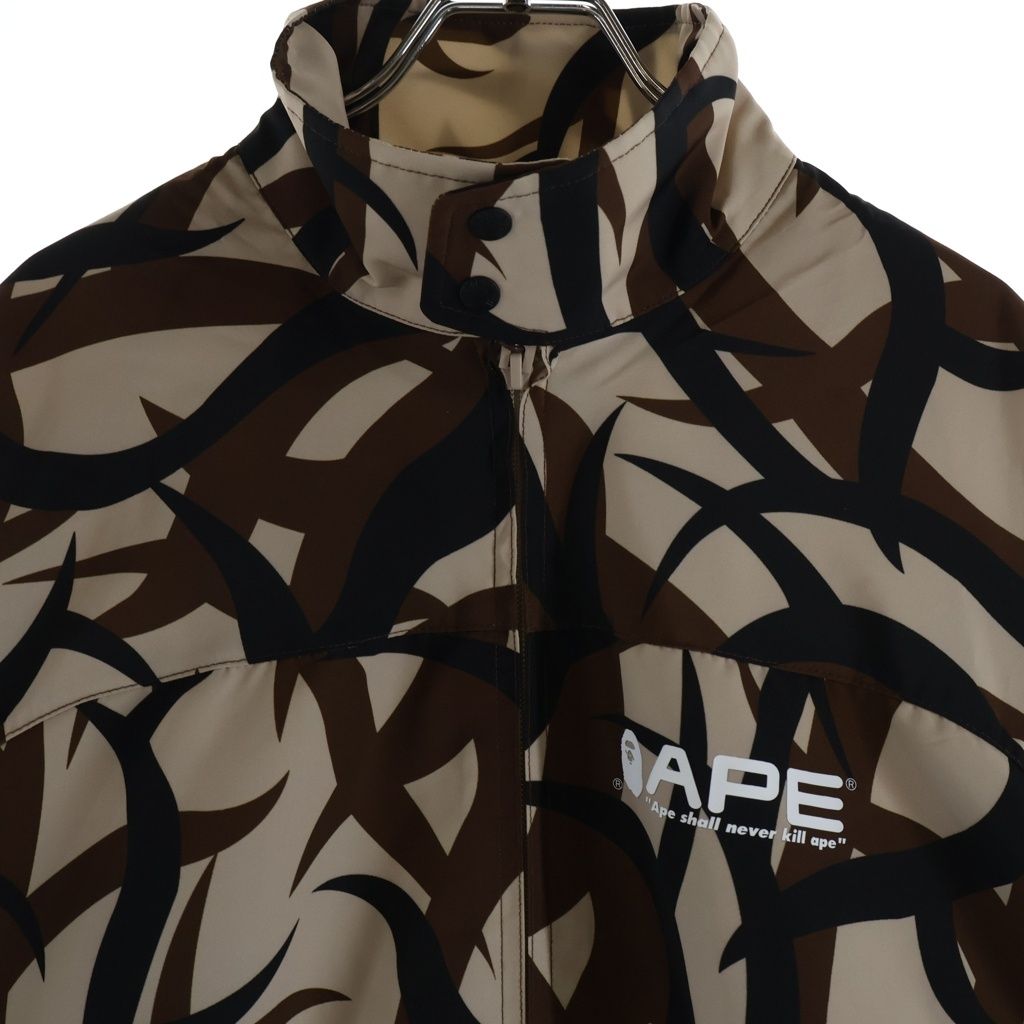 新品未使用　a bathing ape トライバルレインジャケット A BATHING APE (アベイシングエイプ) 25SS TRIAL CAMO RAIN JACKET